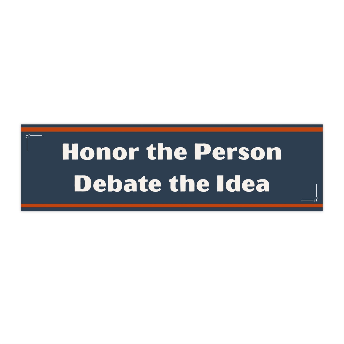 Thought-Provoking Bumper Stickers, Car Decoration, Debate Inspiration, Auto Accessories, Gift for Intellectuals