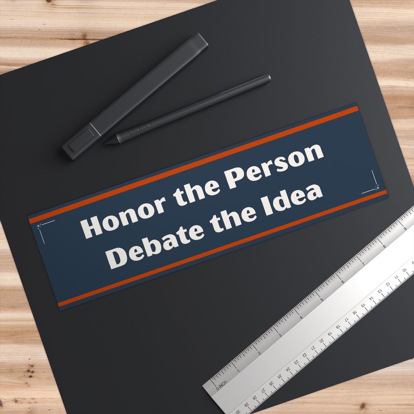 Thought-Provoking Bumper Stickers, Car Decoration, Debate Inspiration, Auto Accessories, Gift for Intellectuals