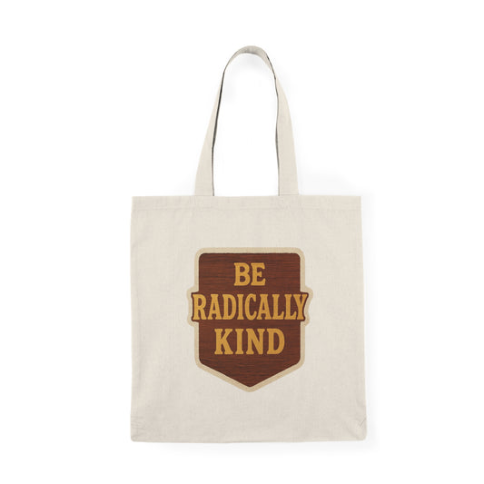 Natural Tote Bag with 'Be Radically Kind' Design - Earth-Friendly Gift for Eco-Conscious, Perfect for Shopping, Everyday Use, and [...]
