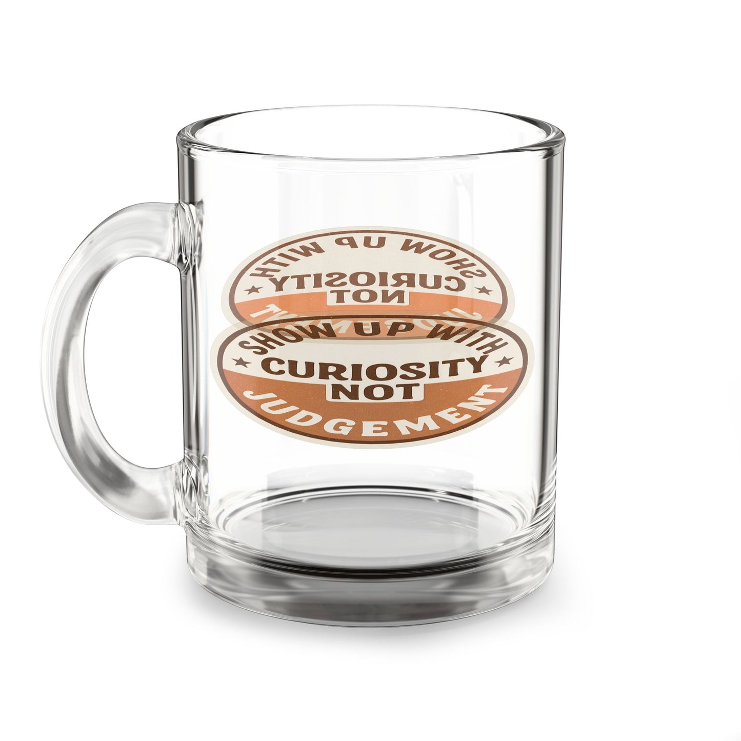 Curiosity Glass Mug | Inspirational Coffee Cup, Unique Gift for Friends, Motivational Tea Mug, Perfect for Home or Office, Curiosity [...]