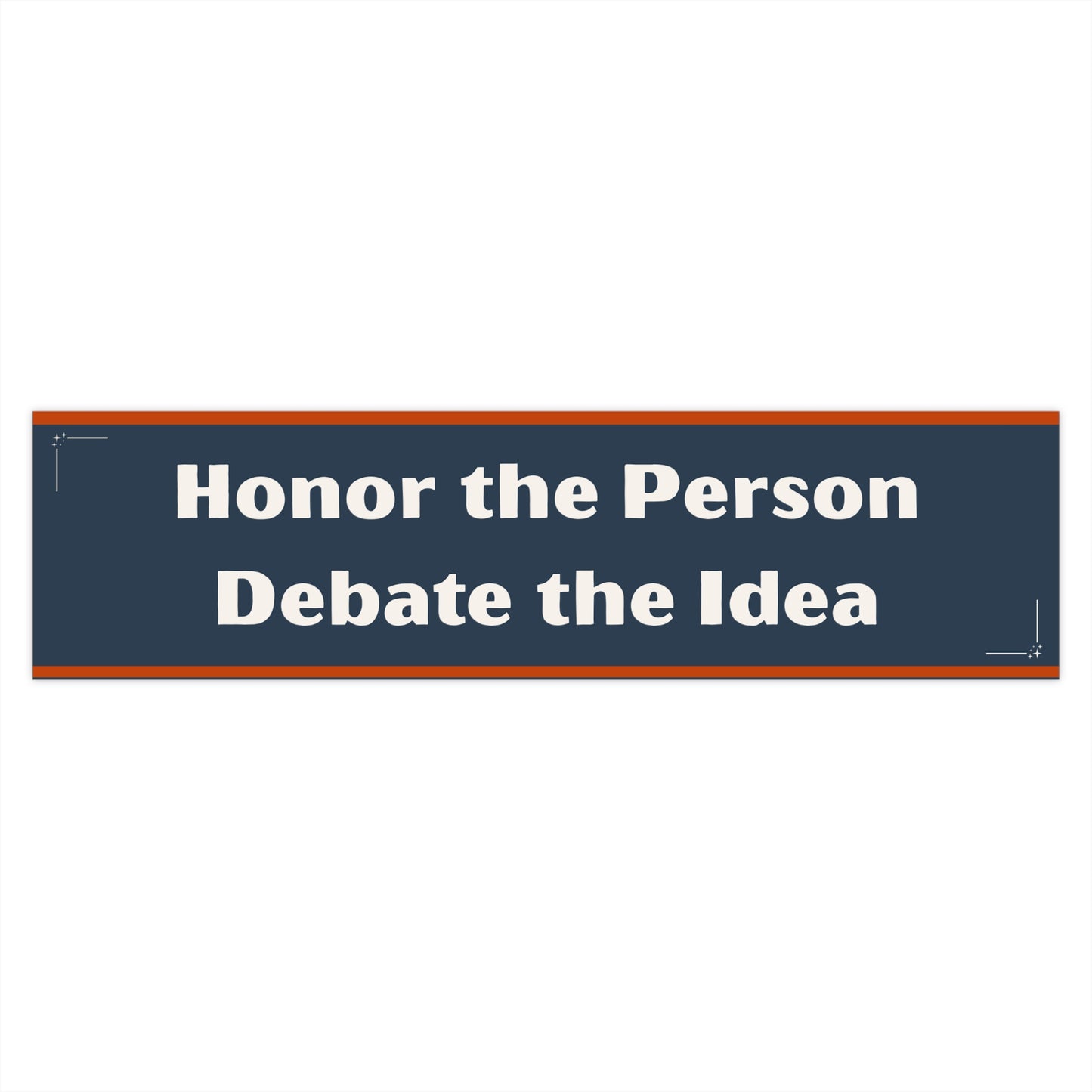Thought-Provoking Bumper Stickers, Car Decoration, Debate Inspiration, Auto Accessories, Gift for Intellectuals