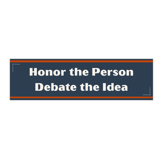 Thought-Provoking Bumper Stickers, Car Decoration, Debate Inspiration, Auto Accessories, Gift for Intellectuals