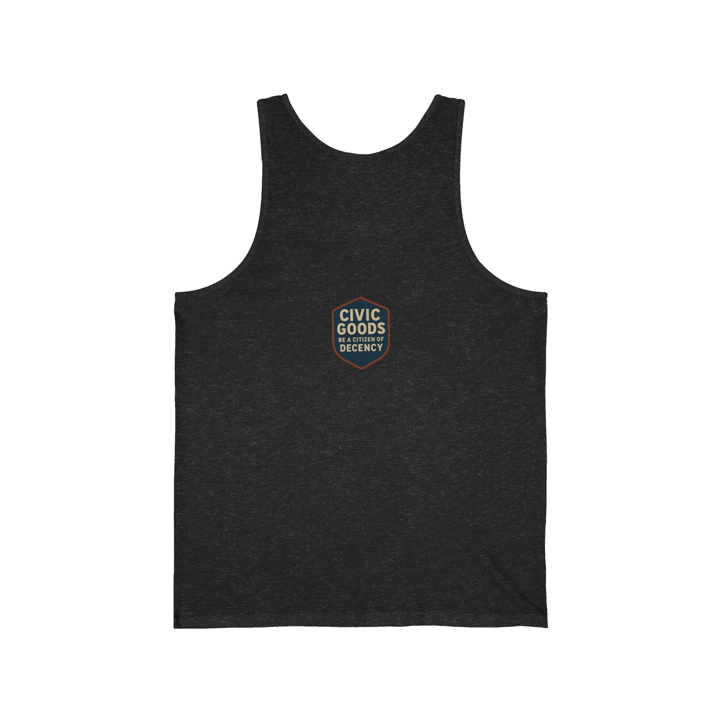 Heartfelt Message Unisex Jersey Tank - Inspirational Apparel, Summer Wear, Casual Fashion, Gift for Activists, Motivational Clothing